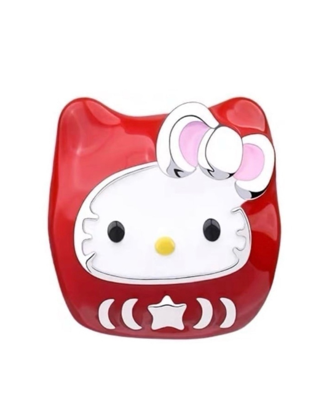 Silver Sanrio Hello Kitty Red Charm
